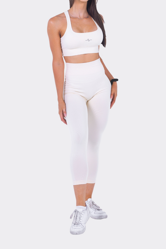 Cream Leggings