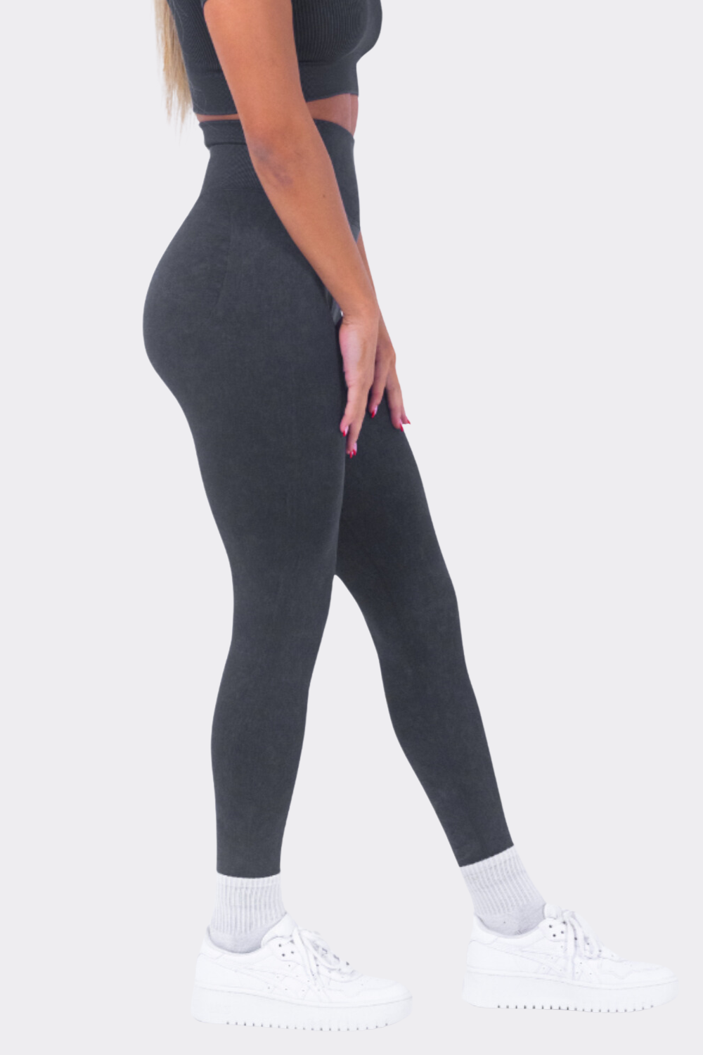 Turtle Black Leggings