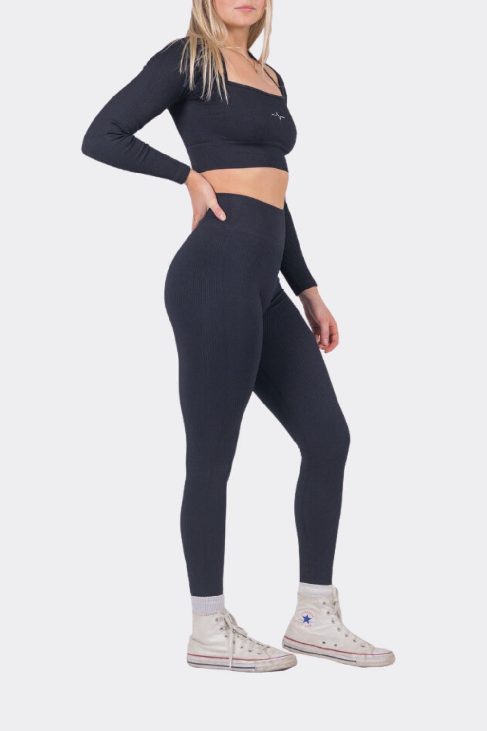 Evoque Black Leggings