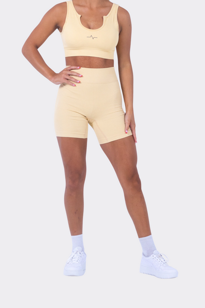 Vintage Cream Shorts