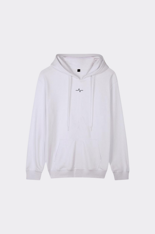 Luxe White Hoodie