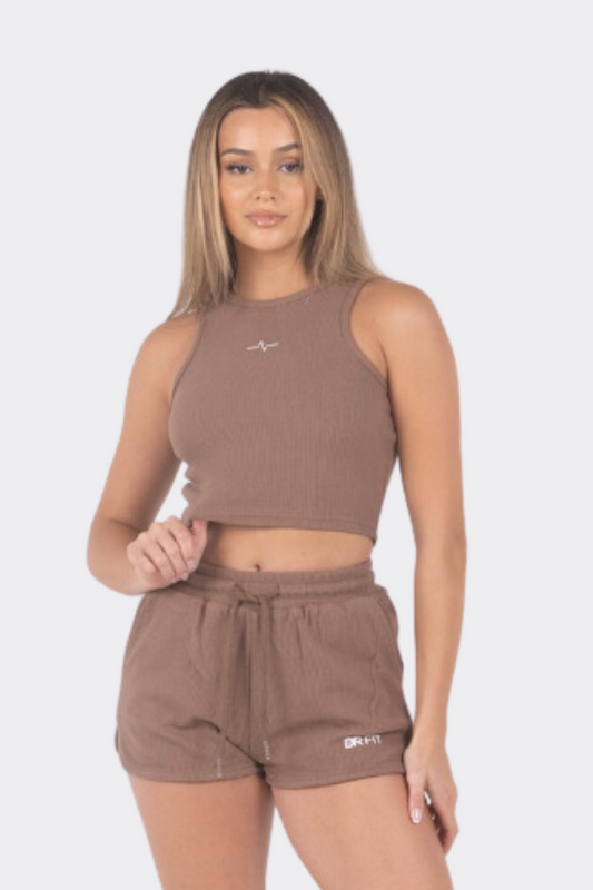 Evolve Brown Top