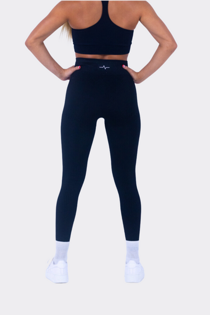 Affinity Seamless Black Leggings