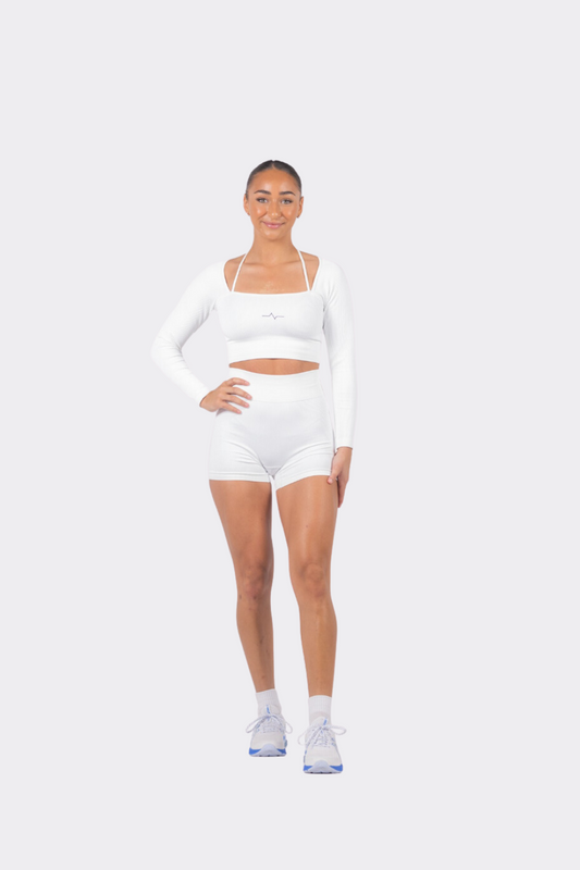 Subtle Snow Long Sleeved Short Set