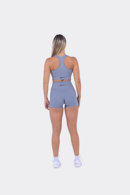 Lush Grey Short Set