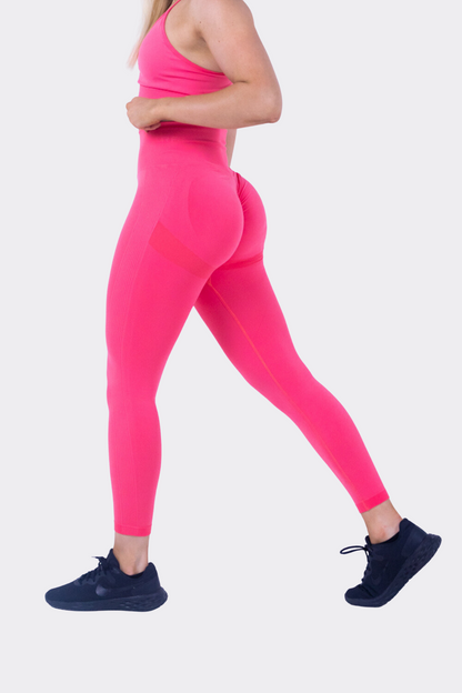 Scrunchy Pink Leggings