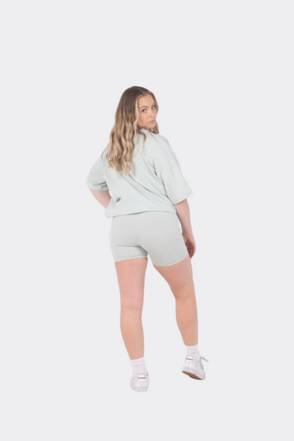 Oversized Mint Set