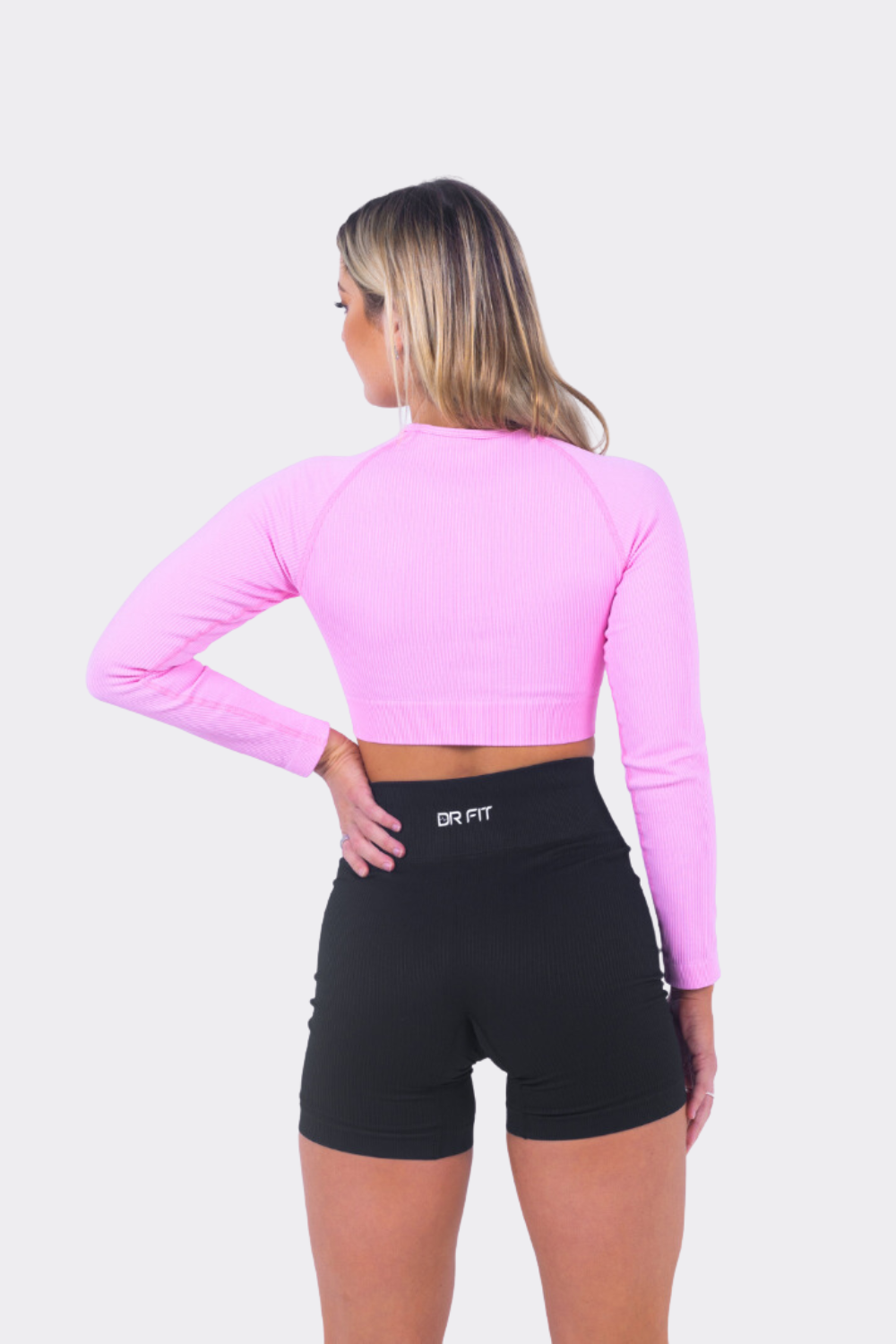 Lush Pink Long Sleeved Top