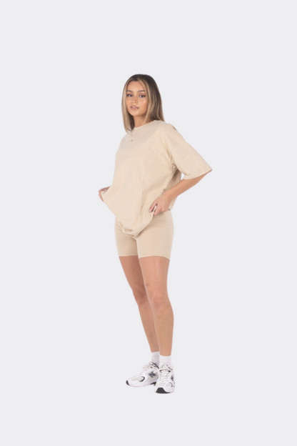 Oversized Beige Set