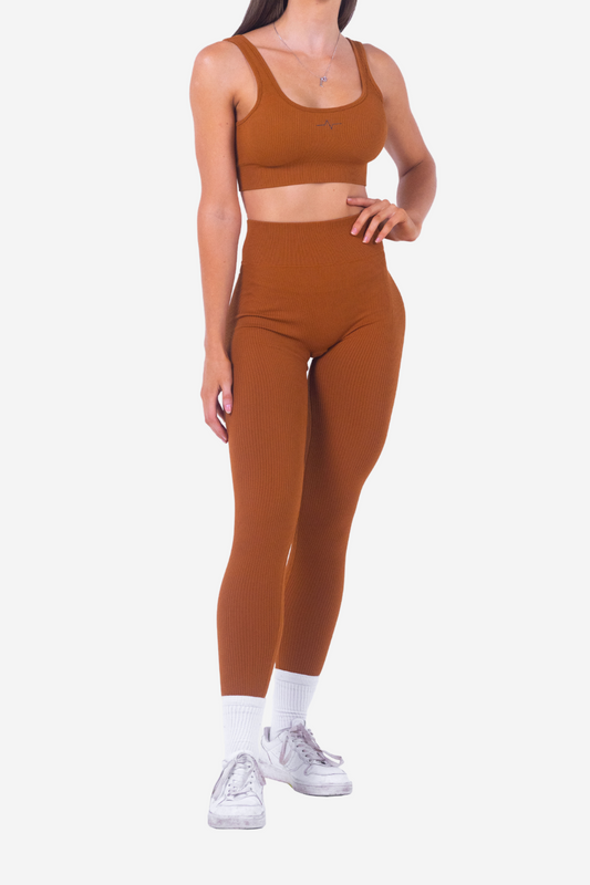 Vintage Tan Leggings