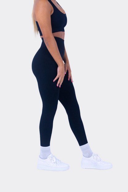 Affinity Seamless Black Leggings