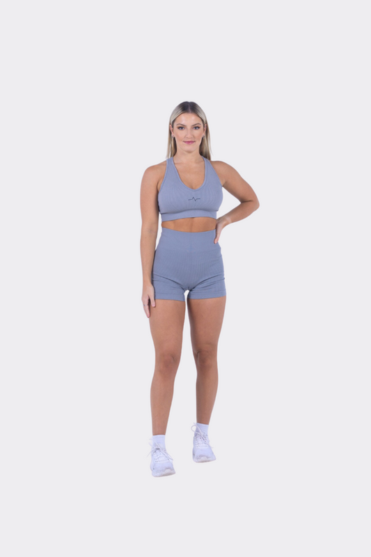 Lush Grey Short Set