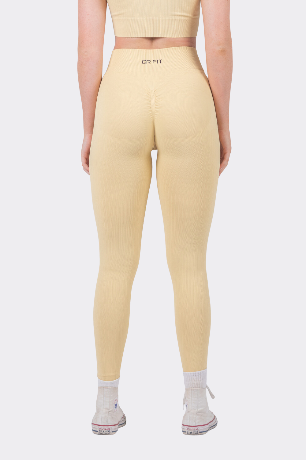 Spring Zip Up Caramel Leggings